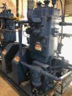Used 3500 Gallon Air Receiver with Quincy Two Stage Water Cooler Compressor