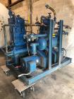 Used 3500 Gallon Air Receiver with Quincy Two Stage Water Cooler Compressor