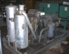 USED:Atlas Copco stationary rotary screw compressor, model GAU-807. Rated max 100 psi, air cooled, capacity approximately 410 cfm at 1770 rpm. Driven by a 100 hp, 3/60/230/460 volt, 1770 rpm motor. U...