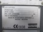 Used Atlas Copco Water Cooled Oil Free Rotary Screw Compressor, Model ZR250. Rated 1100 CFM, 125 psi. Driven by a 300hp, 460 volt motor. Includes an Atlas Copco MD600 air dryer, serial# AIF088363, an...