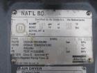 Used Atlas Copco Water Cooled Oil Free Rotary Screw Compressor, Model ZR250. Rated 1100 CFM, 125 psi. Driven by a 300hp, 460 volt motor. Includes an Atlas Copco MD600 air dryer, serial# AID011985, an...