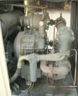 Used Atlas Copco Two Stage Oil Free Rotary Screw Compressor, Model ZR37. Water cooled. Rated approximately 181 cfm at 128 psig. Driven by a 50 hp motor. Enclosed in a sound dampening cabinet. 44,085 ...