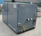 Used Atlas Copco Two Stage Oil Free Rotary Screw Compressor, Model ZR37. Water cooled. Rated approximately 181 cfm at 128 psig. Driven by a 50 hp motor. Enclosed in a sound dampening cabinet. 41,223 ...