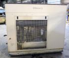 Used Curtis RS Series Rotary Screw Compressor, Model R/S-150D-A/E-E75G. Air cooled, rated 706 cfm at 125 psi. Driven by a 150 hp, 3/60/460 volt, 1780 rpm motor.  Includes a control panel and sound en...