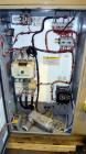 Used Curtis RS Series Rotary Screw Compressor, Model R/S-150D-A/E-E75G. Air cooled, rated 706 cfm at 125 psi. Driven by a 150 hp, 3/60/460 volt, 1780 rpm motor.  Includes a control panel and sound en...