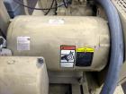 Used Curtis Rotary Screw Air Compressor, 120 Gallon, Model RS25A A-E B101. Rated 104 CFM at 125 psi. Driven by a 25hp,  3/60/200 volt, 1760 rpm motor. Curtis-Toledo compressor model B101-V001. Has mu...