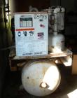 Used:  Gardner Denver rotary screw tank mounted air compressor, model EBE99K. Approximately 92 acfm at 125 psig. Air cooled. Driven by an approximate 25 hp motor. Mounted on a 100 gallon horizontal t...