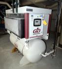 Used Gardner Denver Electra-Saver II Tank Mounted Rotary Screw Air Compressor