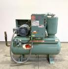 Used- Gardner Denver Rotary Screw Air Compressor, Model EBERGB