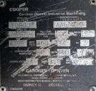 Used Gardner Denver Rotary Screw Compressor, Model EDEQJB-AAGA99C, air cooled. Approximately 221 cfm at 100 psi at 4795 rpm. Driven by a 50 hp, 3/60/460 volt, 1725 rpm motor. Unit includes control pa...