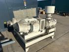 Used Gardner Denver Blower, Model GGGACCA. Skid mounted.  60 HP, with Silencer.