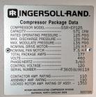 Used Ingersoll-Rand Air Cooled Rotary Screw Air Compressor, Model SSR-EP125. Capacity 571 CFM, rated operating pressure 125 psig, maximum discharge pressure 128 psig, maximum modulate pressure 135 ps...