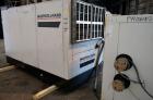 Used Ingersoll-Rand Air Cooled Rotary Screw Air Compressor, Model SSR-EP125. Capacity 571 CFM, rated operating pressure 125 psig, maximum discharge pressure 128 psig, maximum modulate pressure 135 ps...