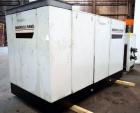 Used Ingersoll-Rand Air Cooled Rotary Screw Air Compressor, Model SSR-EP125. Capacity 571 CFM, rated operating pressure 125 psig, maximum discharge pressure 128 psig, maximum modulate pressure 135 ps...