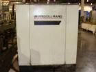 Used Ingersoll-Rand Rotary Screw Air Compressor, Model SSR-EP200. Size 200 HP. Capacity 892 CFM, single stage unit. Rated operating pressure 125 PSI, max discharge pressure 128 PSI, max modulate pres...