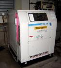 Used- Ingeroll Rand Rotary Screw Air Compressor, model SSR-EP30SE. 117 CFM at 125 psi. Driven by a 30 hp,3/60/230/460 volt m...