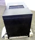 Used Ingersoll-Rand Unigy Rotary Screw Air Compressor, Model UNI-15-150-H. Capacity 53 CFM, rated operating pressure 125psi. Driven by a 12.5kw (15hp), 400 volt motor. Includes a sound enclosure. Bui...