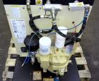 Used Ingersoll-Rand Unigy Rotary Screw Air Compressor, Model UNI-15-150-H. Capacity 53 CFM, rated operating pressure 125psi. Driven by a 12.5kw (15hp), 400 volt motor. Includes a sound enclosure. Bui...