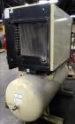 Used Ingersoll-Rand Air Cooled Rotary Screw Air Compressor, Model UP6 30-150. Capacity 112 cfm, rated operating pressure 150 psig. 240 gallon capacity tank. Driven by an approximately 30 hp motor. In...