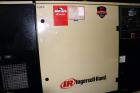 Used Ingersoll-Rand Air Cooled Rotary Screw Air Compressor, Model UP6 30-150. Capacity 112 cfm, rated operating pressure 150 psig. 240 gallon capacity tank. Driven by an approximately 30 hp motor. In...