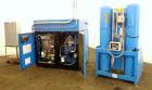 Used Kobelco KNW Series Two Stage Oil Free Rotary Screw Compressor, Model KNW A0-B/H. Air cooled. Rated approximately 223 cfm at 150 psig. Driven by a 60 hp motor. Enclosed in a sound dampening cabin...