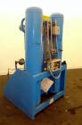 Used Kobelco KNW Series Two Stage Oil Free Rotary Screw Compressor, Model KNW A0-B/H. Air cooled. Rated approximately 223 cfm at 150 psig. Driven by a 60 hp motor. Enclosed in a sound dampening cabin...