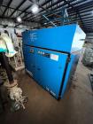 Used 75 HP Kobelco Screw Type Air Compressor KNW Series, includes SPX Hankison Air Dryer Model HES280