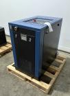 Used Kaishan Deltech Single Stage Rotary Air Compressor, Model KRSB-7.5. 24CFM. Driven by a 5.5kw (7.5hp) 3/60/208-230/460v 3540rpm motor. Rated 125 psi discharge pressure, Serial# 407682, built 2022...