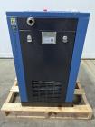 Used Kaishan Deltech Single Stage Rotary Air Compressor, Model KRSB-7.5. 24CFM. Driven by a 5.5kw (7.5hp) 3/60/208-230/460v 3540rpm motor. Rated 125 psi discharge pressure, Serial# 407682, built 2022...