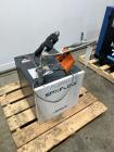 Used Kaishan Deltech Single Stage Rotary Air Compressor, Model KRSB-7.5. 24CFM. Driven by a 5.5kw (7.5hp) 3/60/208-230/460v 3540rpm motor. Rated 125 psi discharge pressure, Serial# 407682, built 2022...