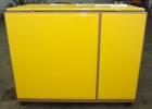Used Kaeser Stationary Rotary Screw Compressor, Model CS75. Air cooled. Capacity approximately 282 cfm at 110 psi. Driven by a 60 hp, 3/60/230/460 volt, 1740 rpm motor. Unit includes a control panel....