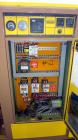 Used Kaeser Stationary Rotary Screw Compressor, Model CS75. Air cooled. Capacity approximately 282 cfm at 110 psi. Driven by a 60 hp, 3/60/230/460 volt, 1740 rpm motor. Unit includes a control panel....
