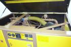 Used Kaeser Stationary Rotary Screw Compressor, Model CS75. Air cooled. Capacity approximately 282 cfm at 110 psi. Driven by a 60 hp, 3/60/230/460 volt, 1740 rpm motor. Unit includes a control panel....