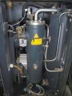 Used Kaeser Stationary Rotary Screw Compressor, Model SK 24, Air Cooled. Capacity approximately 50 cfm at 188 psi. Driven by a 20 hp, 3/60/230/460 volt, 1740 rpm motor. Unit includes a control panel....