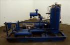 Used Quincy Helical Screw Air Compressor, Model Q235WNW1, Water Cooled. Capacity 234 CFM at 125 psi. Driven by a 50hp, 3/60/230/460 volt, 1760 rpm motor. Includes an air/oil reservoir tank, after coo...