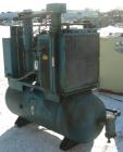 USED: Quincy rotary screw tank mounted air compressor, model QST HANA31K. Approx 176 acfm at 100 psig. Air cooled. Air/oil r...