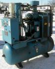 USED: Quincy rotary screw tank mounted air compressor, model QST HANA31K. Approx 176 acfm at 100 psig. Air cooled. Air/oil reservoir. Driven by a 40 hp, 3/60/230/460 volt, 1750 rpm motor. Mounted on ...