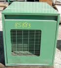 USED: Sullair single stage rotary screw compressor, model 10-25AC/AC 24KT, air cooled. Rated 105 cfm at 115/125 psig. Driven by a 25 hp, 3/60/230/460 volt, 1750 rpm motor. Includes sound enclosure an...