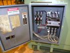 Used Sullair Rotary Screw Air Compressor, model 20-100L. Single stage, air cooled. Approximately 575 cfm at 100/110 psig. Driven by a 100 hp, 3/60/230/460 volt, 1770 rpm motor. Includes a control pan...