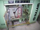 Used Sullair Rotary Screw Air Compressor, model LS-10. Approximately 111 cfm at 100 psig. Approximately 100 psi, and a 25 hp motor. Includes a sound enclosure. Missing controls, 51094 hours on meter....