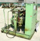 USED: Sullair single stage rotary screw air compressor, model LS20S-150LWCWC, water cooled. Rated 730 cfm at 100 psig. Driven by a 150 hp, 3/60/460 volt, 1780 rpm motor. Includes heat exchangers, tan...