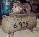 Used Sullair Rotary Screw Compressor, Model 6E-05.0-H. CFM Capacity 18, max air pressure 125 psi. 3427.5 hours on meter, 5 hp, 3 ph, 230/460V, 1725 rpm motor. Buckeye tank rated 200 psi at 460 deg F.