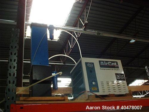 Used Air drying system mounted above chiller.

