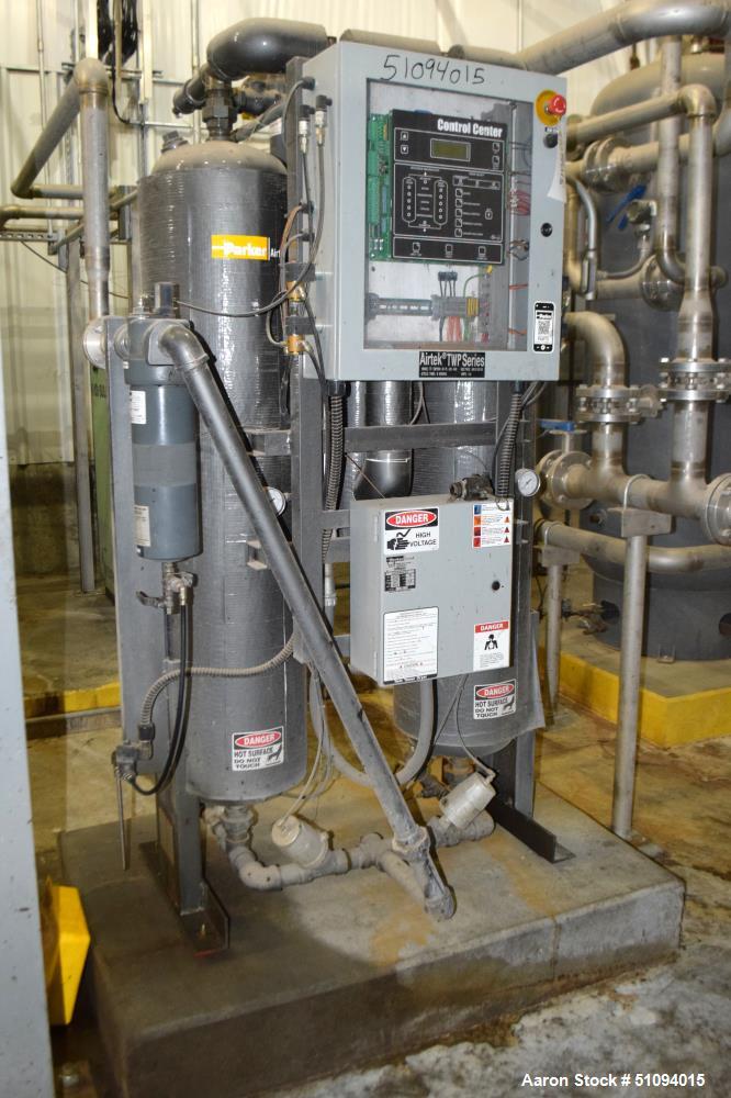 Parker Airtek TWP Series Externally Heated Desiccant Air Dryer