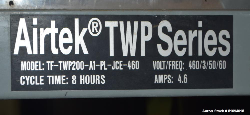 Parker Airtek TWP Series Externally Heated Desiccant Air Dryer