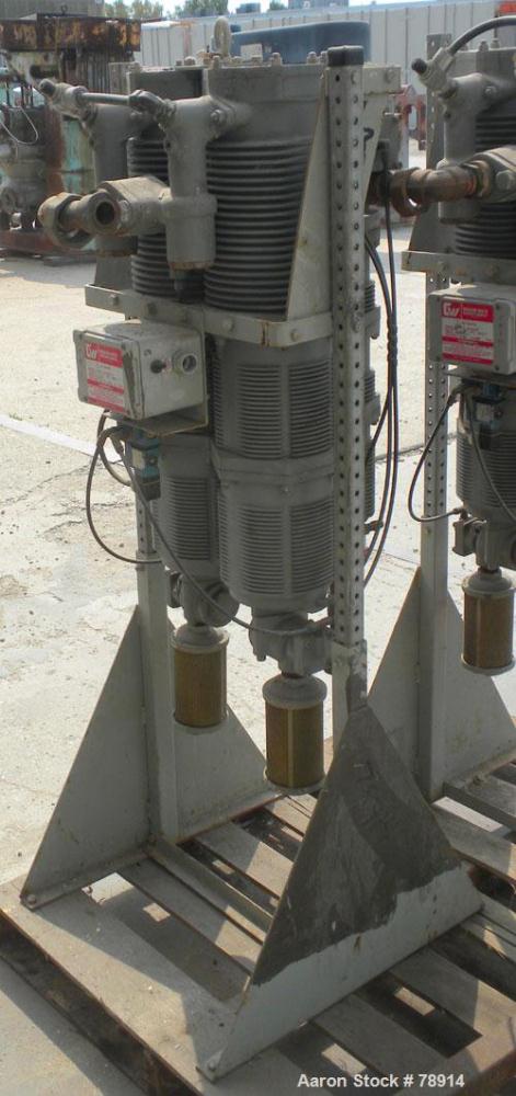 Used Graham-White Manufacturing Company "Five-In-One" Air System, Model D28A11. Operating pressure 75 PSIG to 150 PSIG. Standard operating temperature between 40 - 150 Degrees F. Specified for 40 SCF...