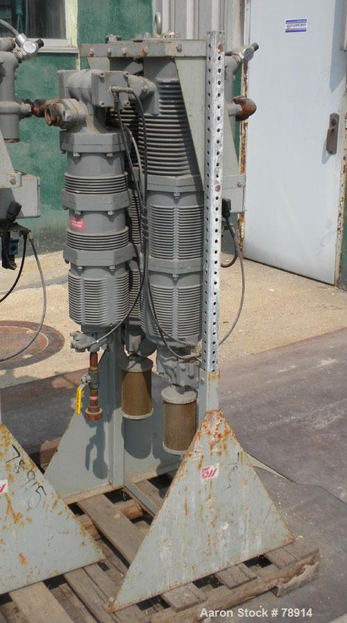 Used Graham-White Manufacturing Company "Five-In-One" Air System, Model D28A11. Operating pressure 75 PSIG to 150 PSIG. Standard operating temperature between 40 - 150 Degrees F. Specified for 40 SCF...