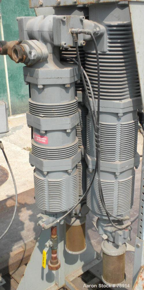 Used Graham-White Manufacturing Company "Five-In-One" Air System, Model D28A11. Operating pressure 75 PSIG to 150 PSIG. Standard operating temperature between 40 - 150 Degrees F. Specified for 40 SCF...