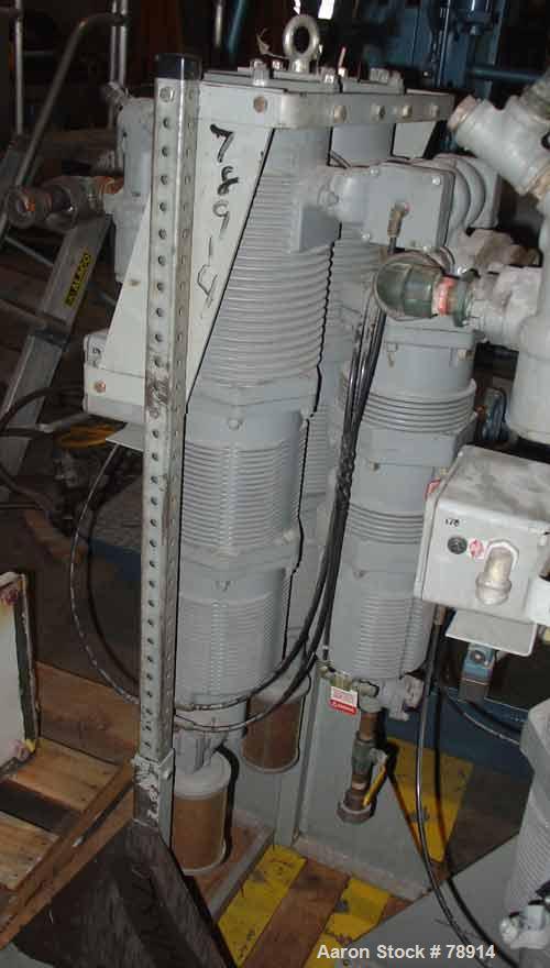 Used Graham-White Manufacturing Company "Five-In-One" Air System, Model D28A11. Operating pressure 75 PSIG to 150 PSIG. Standard operating temperature between 40 - 150 Degrees F. Specified for 40 SCF...