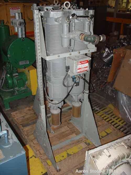 Used Graham-White Manufacturing Company "Five-In-One" Air System, Model D28A11. Operating pressure 75 PSIG to 150 PSIG. Standard operating temperature between 40 - 150 Degrees F. Specified for 40 SCF...